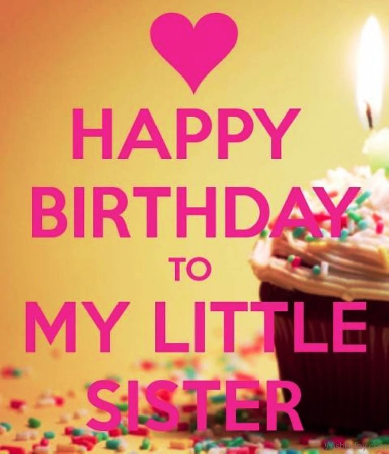 24 Birthday Wishes For Little Sister