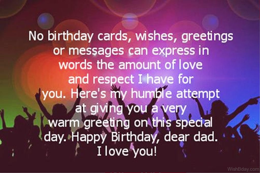 wishing dad happy birthday quotes