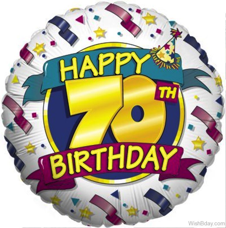 What are some 70th birthday wishes?