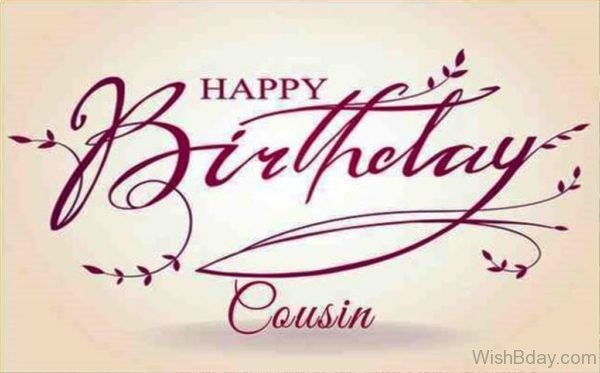 Happy Birthday Cousin