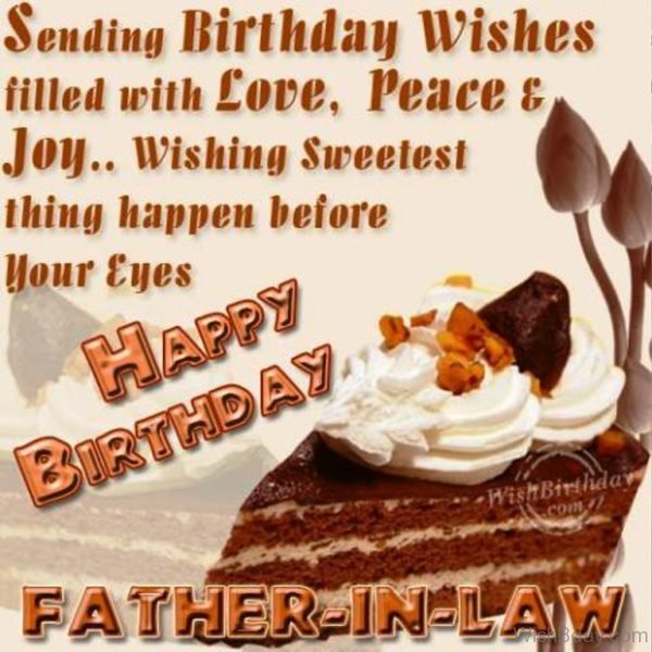 Happy Birthday Dear Father in Law