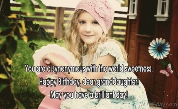 Happy Birthday Dear Granddaughter