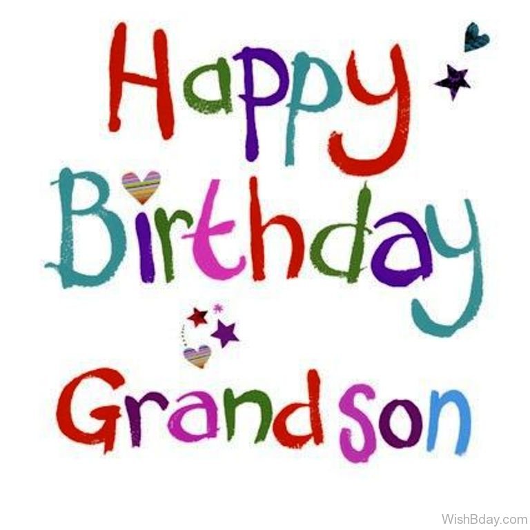 45 Birthday Wishes For Grandson.