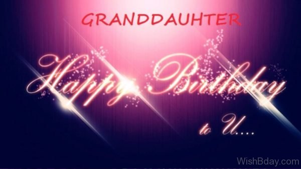 Happy Birthday Granddaughter 1