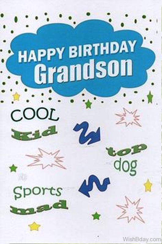 Happy Birthday Grandson