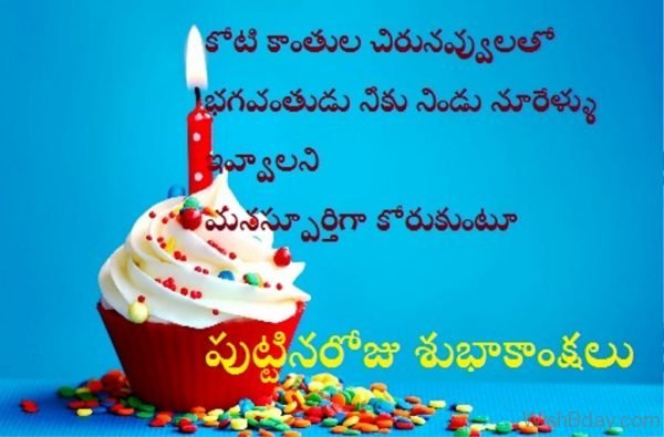 Happy Birthday IN Telgu Picture