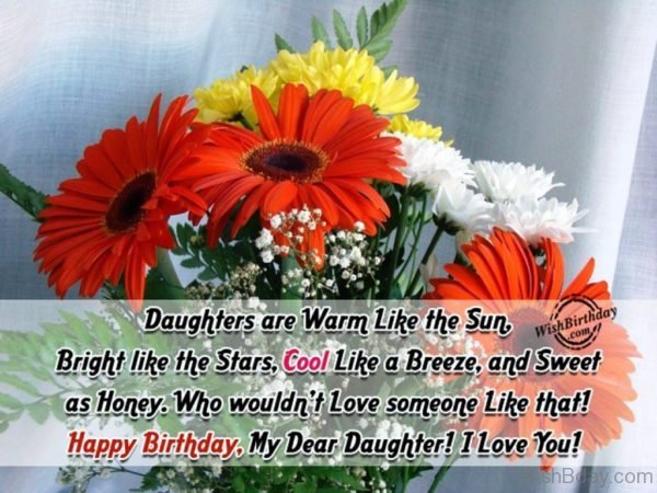 Happy Birthday My Dear Daughter