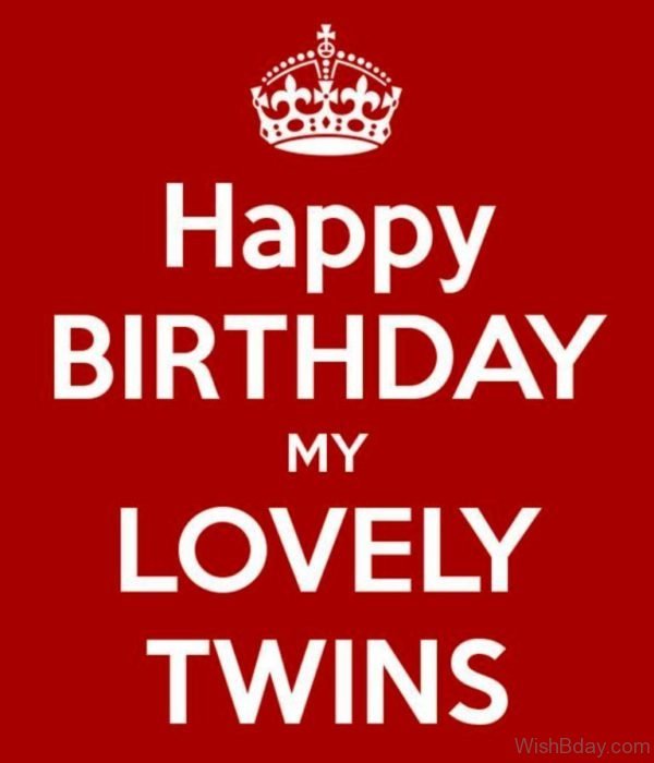 Happy Birthday My Lovely Twins