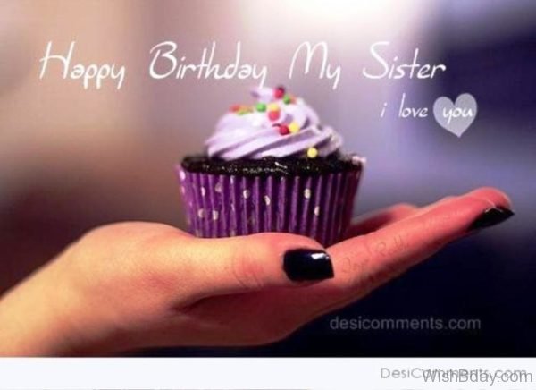 Happy Birthday My Sister I Love You