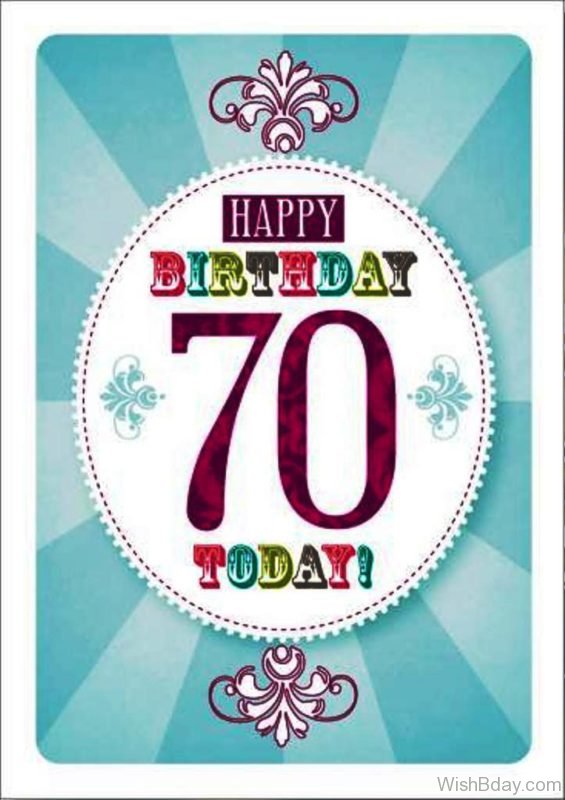 Happy Birthday Seventy Today 1