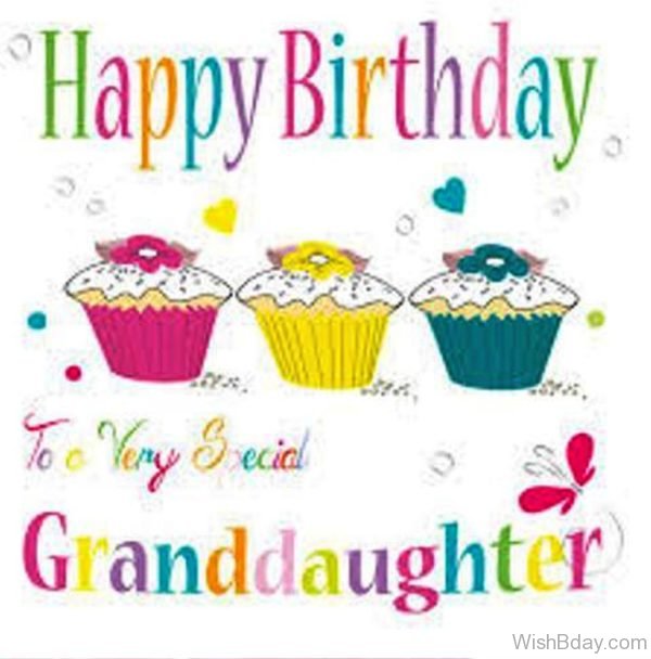Happy Birthday To A Very Special Granddaughter