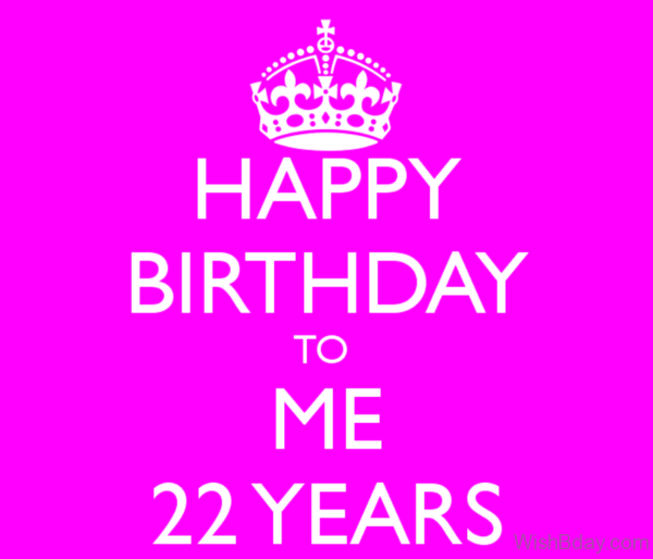 Happy Birthday To Me My Dear