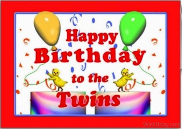 Happy Birthday To The Twins