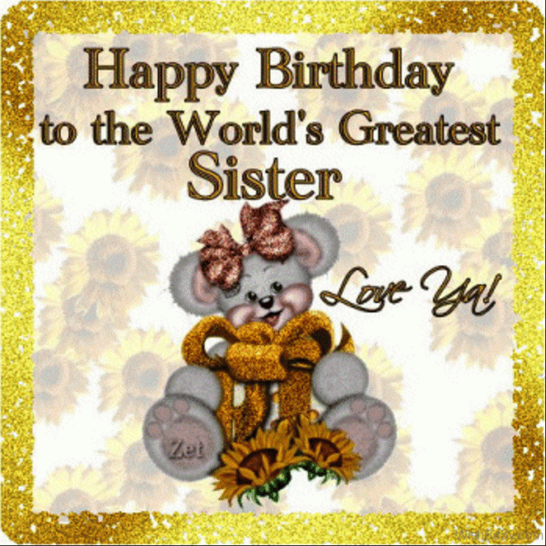 24 Birthday Wishes For Little Sister