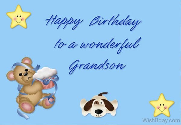 Happy Birthday To You Grandson