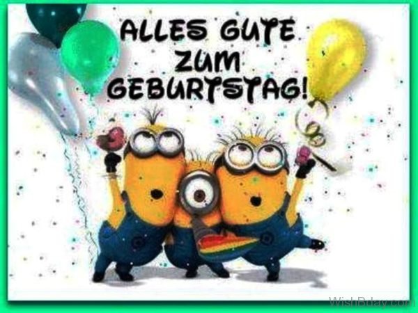 Happy Birthday Wishes In German Language