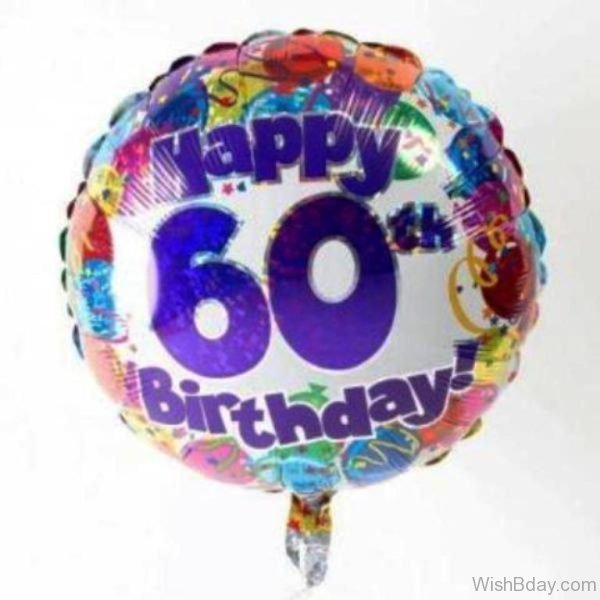 Happy Sixty Birthday Wish