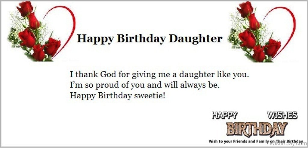 69 Birthday Wishes For Daughter.