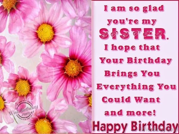 I Hope That Your Birthday Brings You Everything You Could Want And More