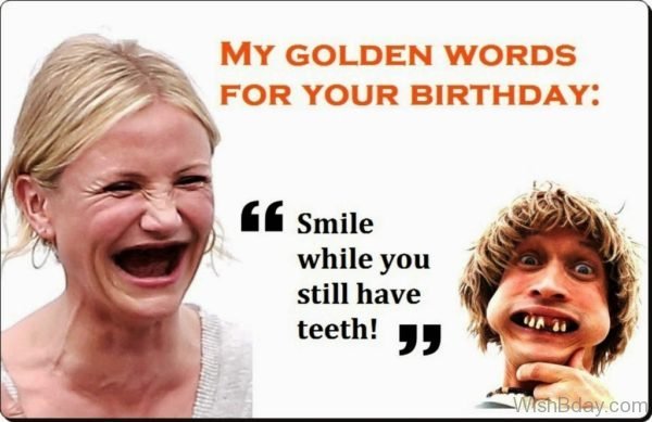 My Golden Words For Your Birthday