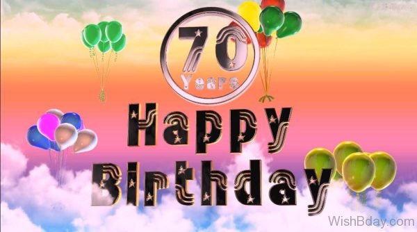 Seventy Years Happy Birthday 1