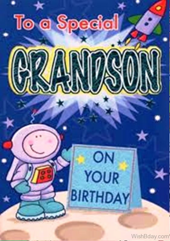 To A Special Grandson On Your Birthday