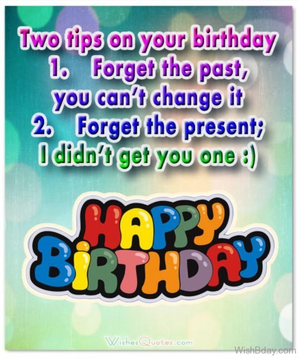 Two Tips On Your Birthday