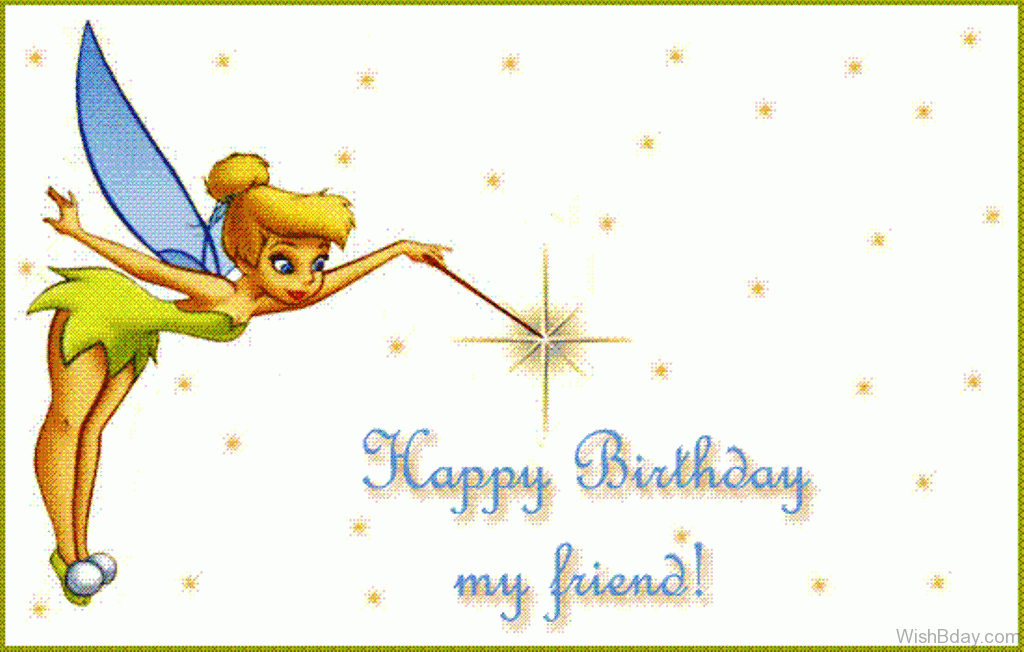 Birthday Happy Tinkerbell Friend Wishes.