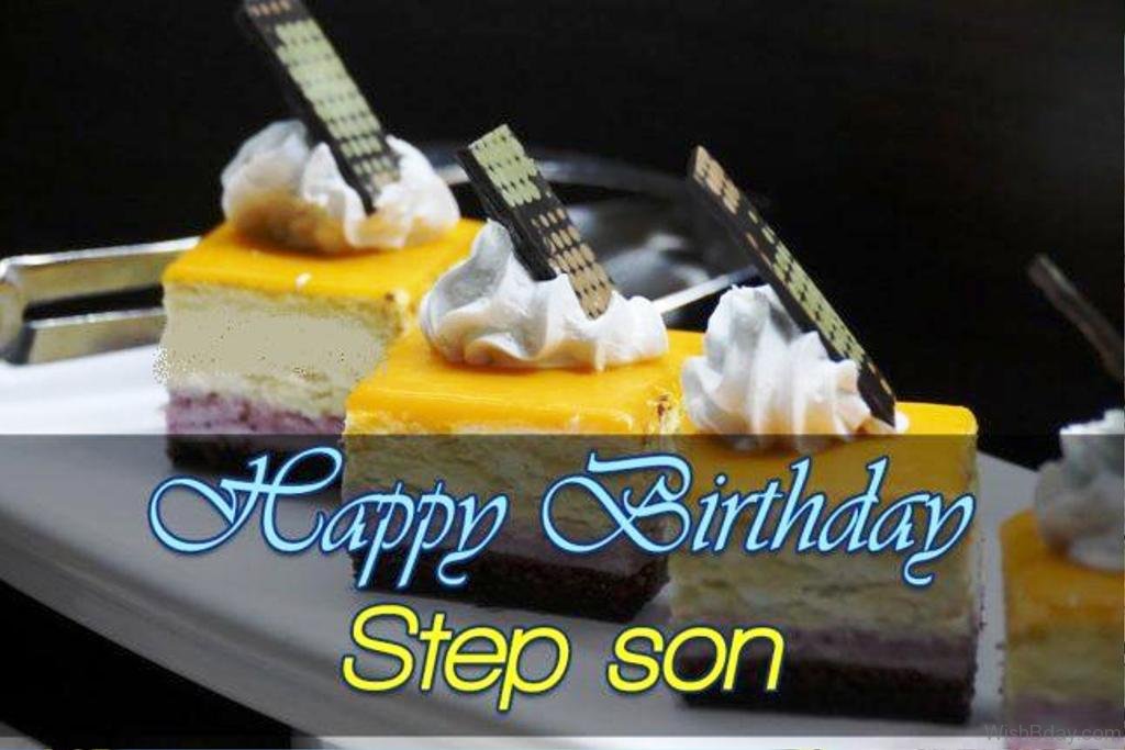 Happy Birthday Wishes For Step Son.