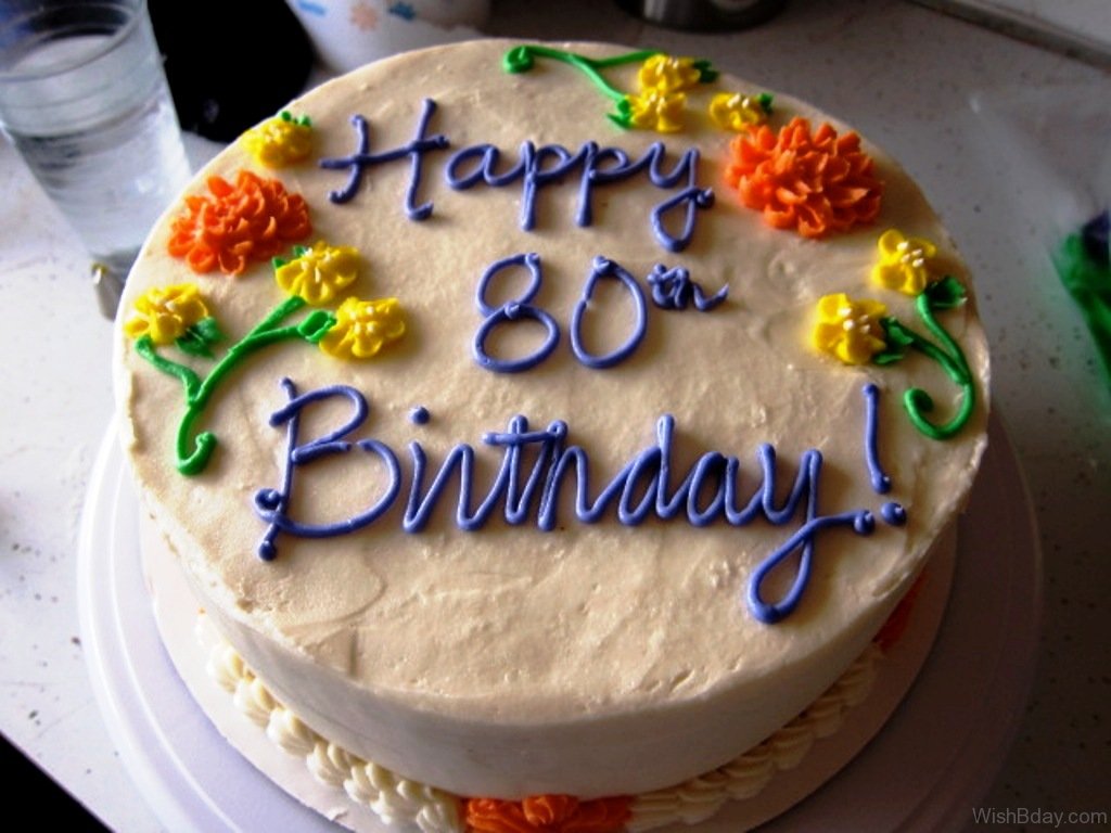 80th Birthday Wishes.