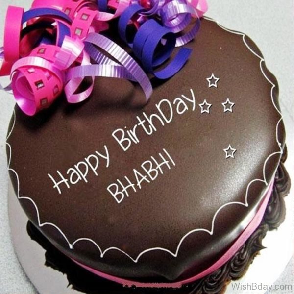 Happy Birthday With Chocolate Cake 1