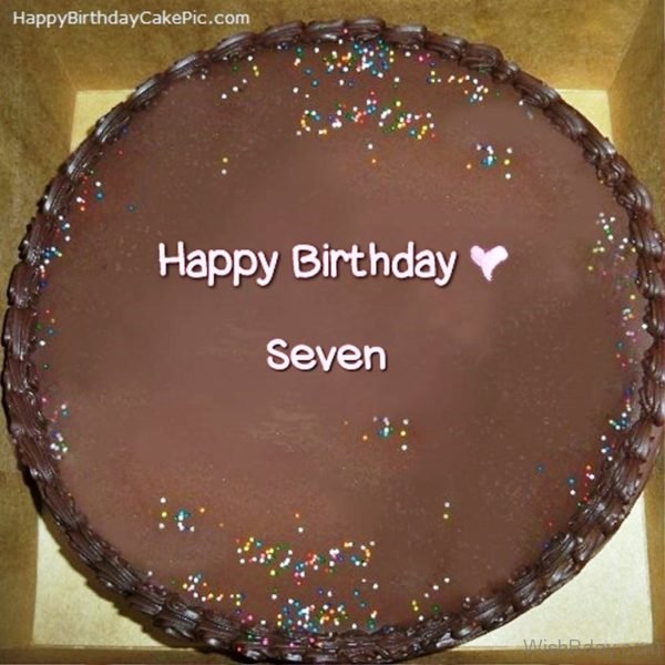 Happy Birthday With Chocolate Cake