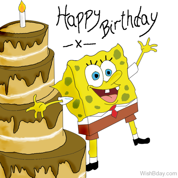 Happy Birthday With Spongbob