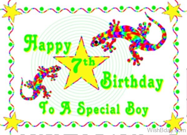 Seven Happy Birthday Wishes Dear