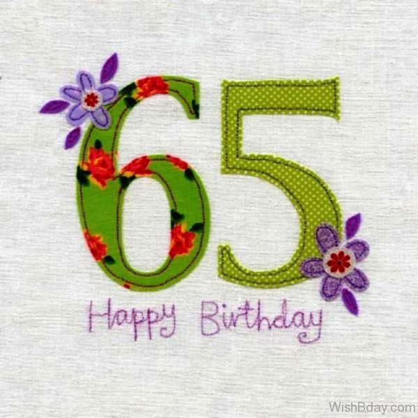 Sixty Five Happy Birthday Wishes 1