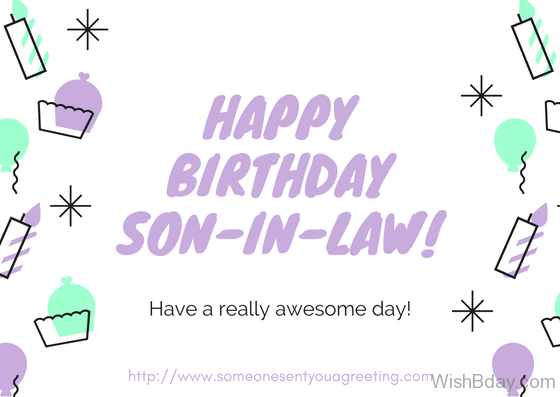 Birthday Wishes for Son in Law 6