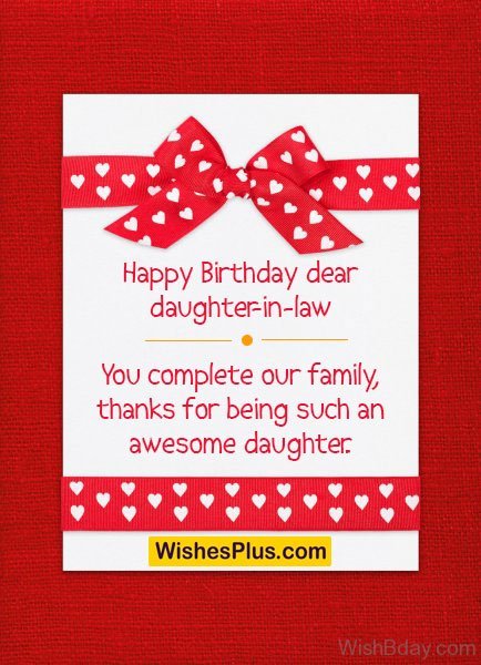 Happy birthday wishes for daughter in law family wishesplus