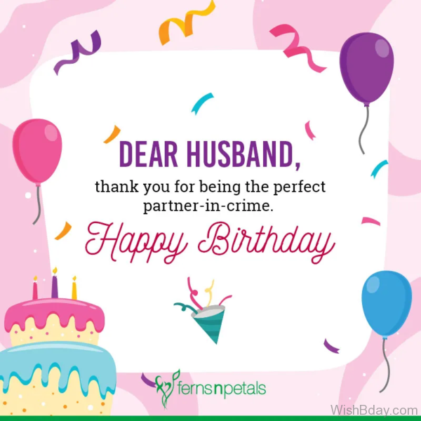 Birthday Wishes For Husband 