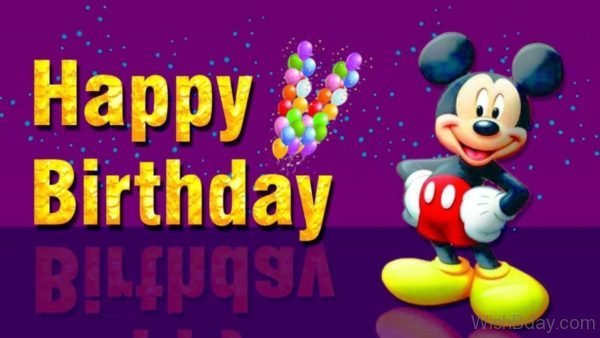 Birthday Wishes Mickey Mouse