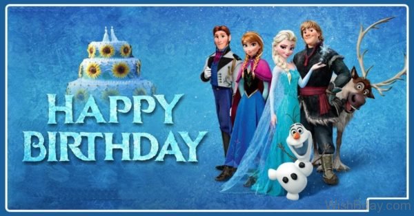 Frozen Happy Birthday Wish