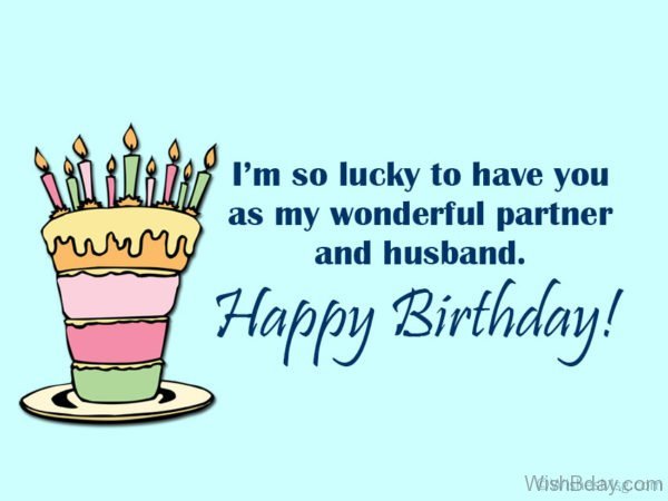 Happy Birthday Wishes For Husband