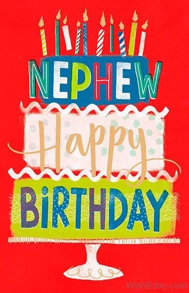 Nephew Happy Birthday Card